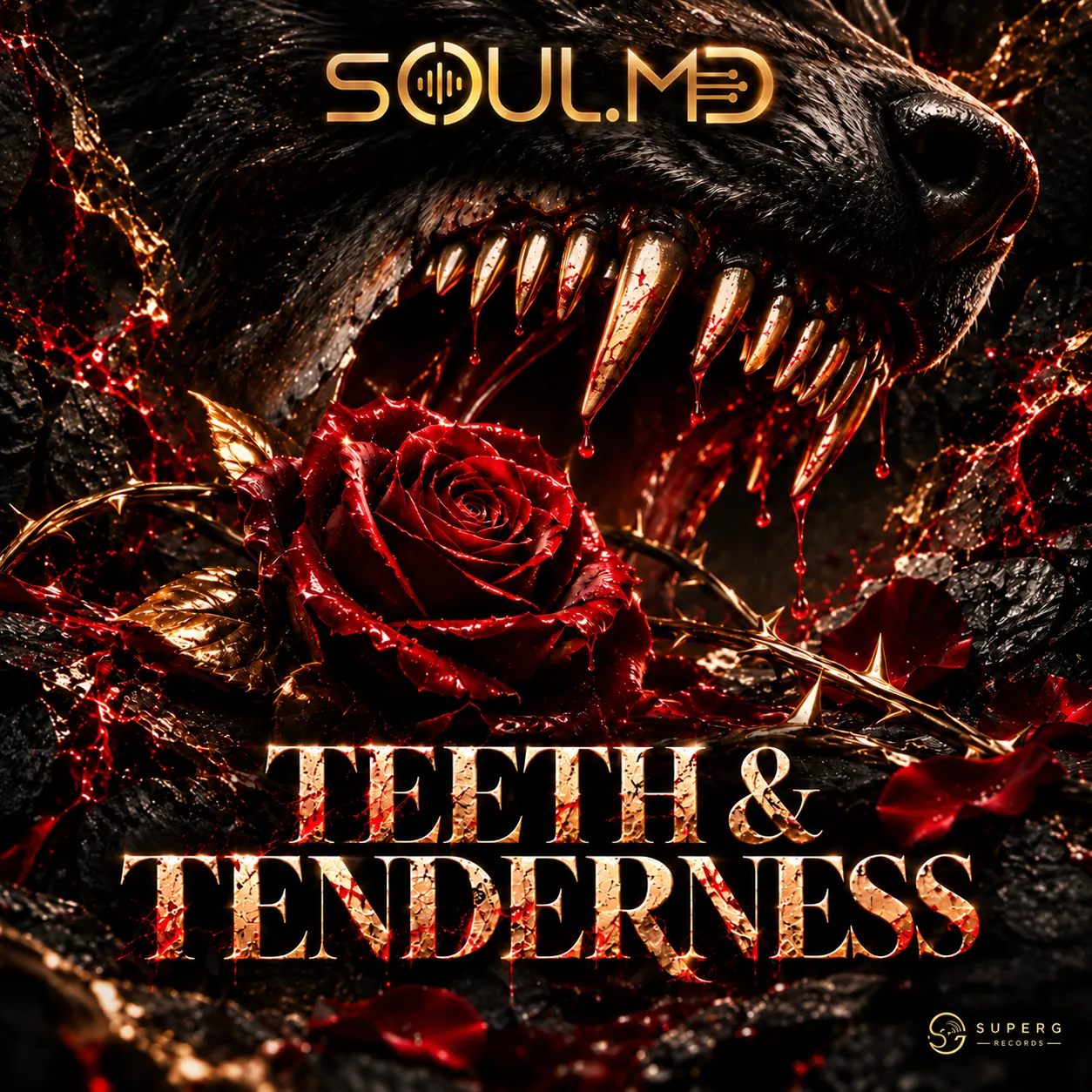 Teeth & Tenderness single artwork by SOUL.MD