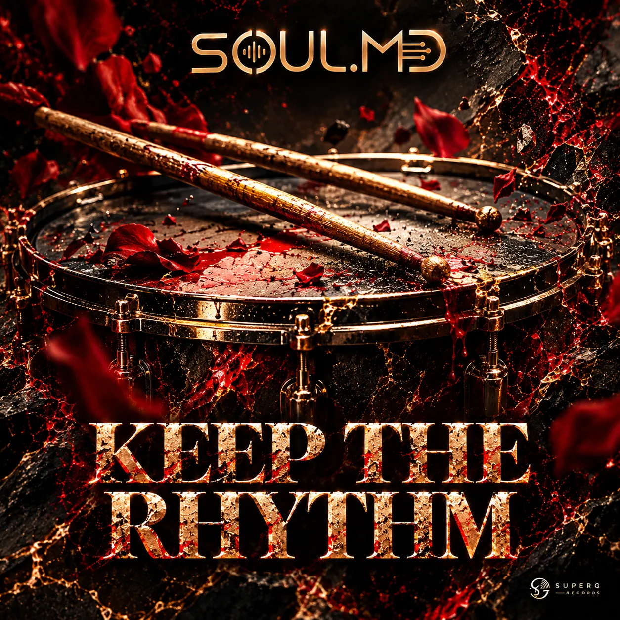 Keep The Rhythm single artwork by SOUL.MD