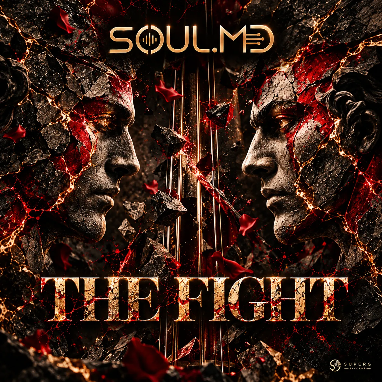 The Fight single artwork by SOUL.MD