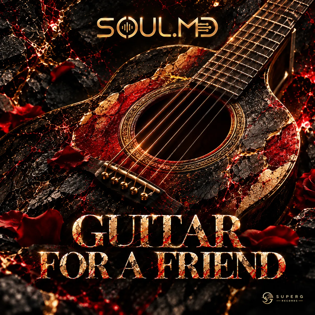 Guitar For A Friend single artwork by SOUL.MD