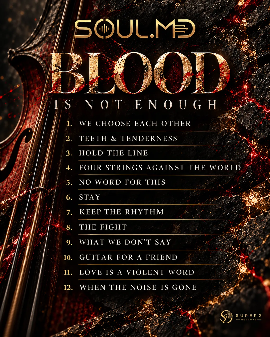 Blood Is Not Enough tracklist by SOUL.MD